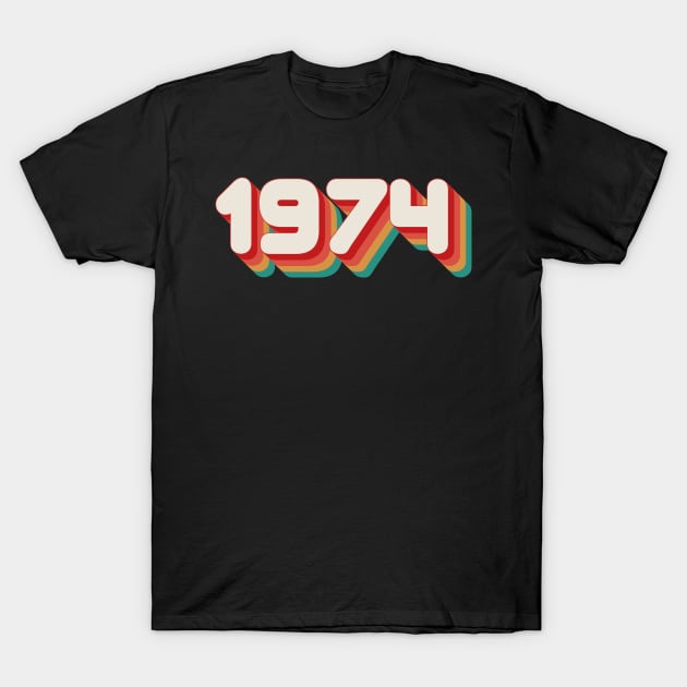 1974 T-Shirt by n23tees